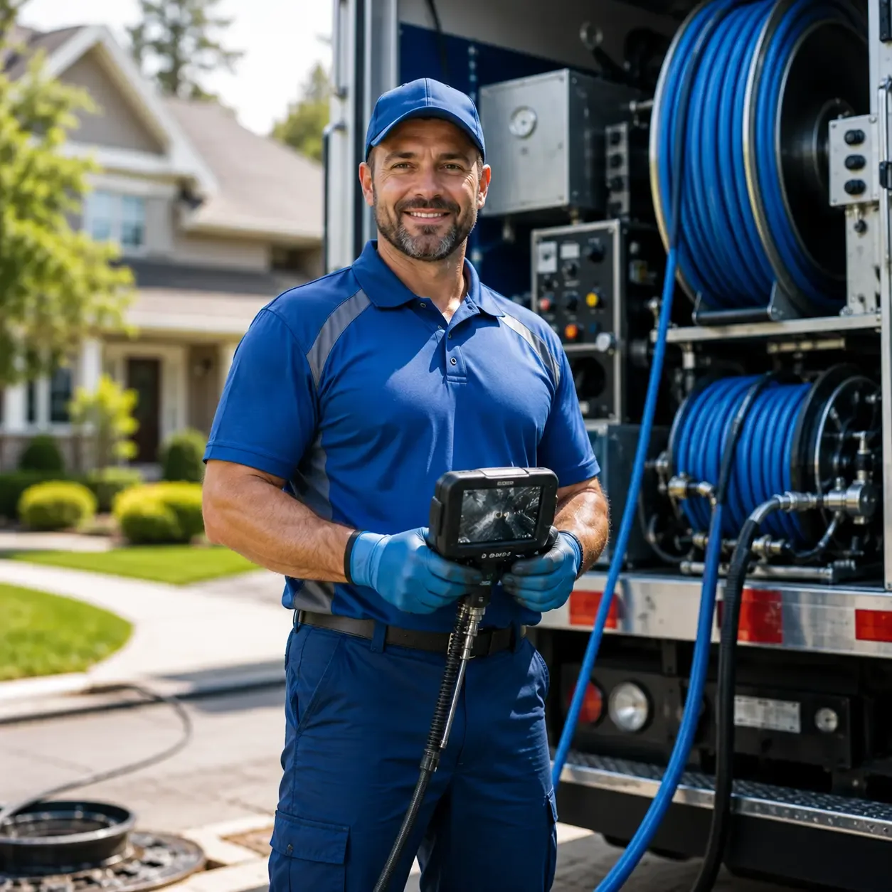 Local outdoor drain cleaning specialists in Shady Dale, GA